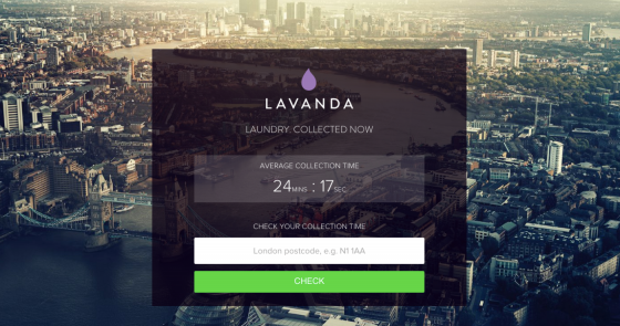 硅谷Lavanda，洗衣服务行业的Uber