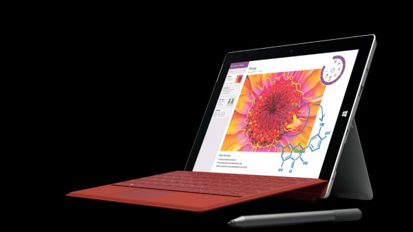 微软发布Surface 3 价格499美元五月开售