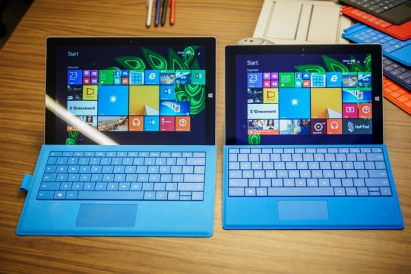 微软发布Surface 3 价格499美元五月开售