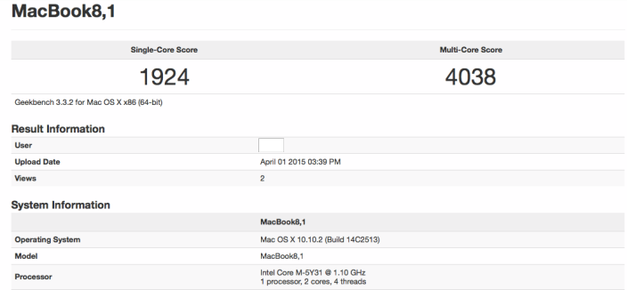 12英寸的新MacBook性能仅相当于2011年的Air