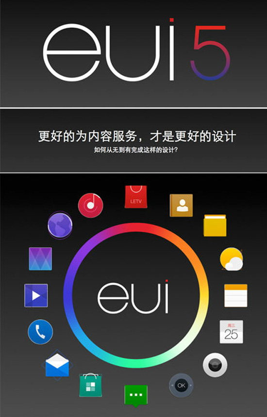 内容为王构建生态，乐视手机EUI正式发布