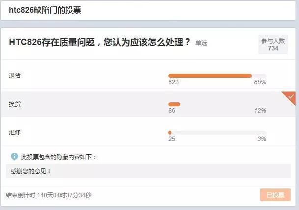 HTC D826w缺陷门：处理手法无作为