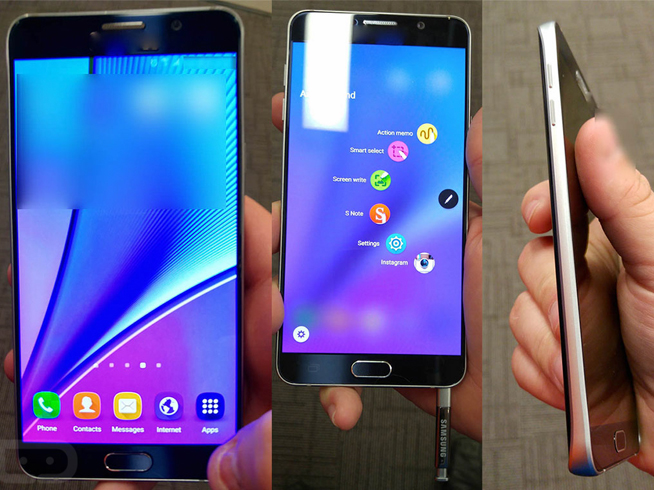 美极了！Galaxy Note 5真机上手图曝光