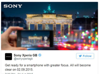 索尼Xperia Z5有惊喜：最先进的混合对焦？