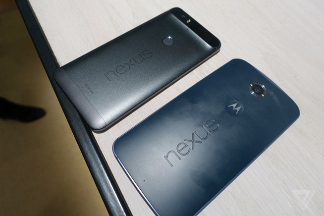 多图：谷歌双胞胎Nexus 6P/5X真机上手图赏