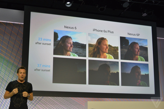 世界第二强！华为Nexus 6P拍照完胜苹果iPhone 6