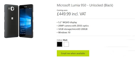 什么节奏？Lumia 950/950XL未开卖先降价