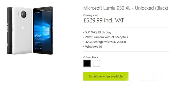 什么节奏？Lumia 950/950XL未开卖先降价