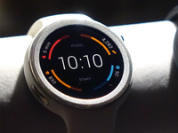 Moto 360运动版来了 将于明年1月美国上市