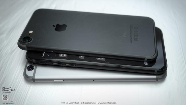 纯黑版iPhone 7要长这样 你会给它打多少分？