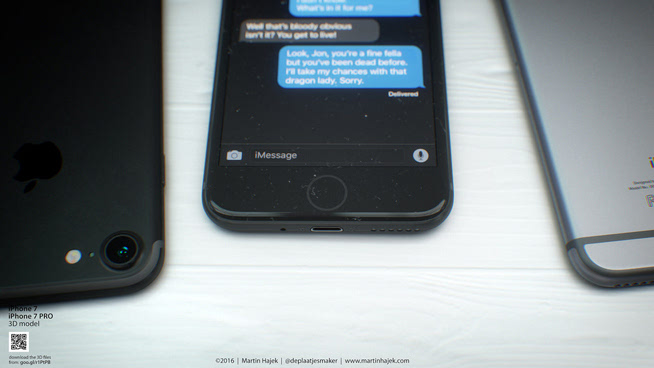 纯黑版iPhone 7要长这样 你会给它打多少分？