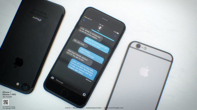 纯黑版iPhone 7要长这样 你会给它打多少分？