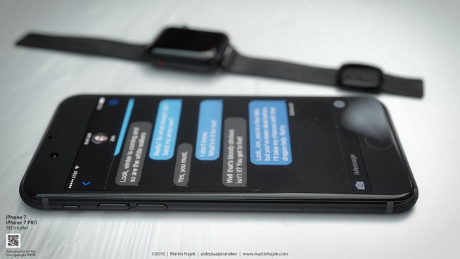 纯黑版iPhone 7要长这样 你会给它打多少分？