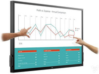 用这个教学确实酷，戴尔推出70英寸触屏显示器