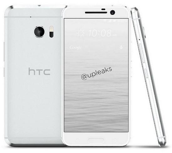 HTC 10白色版真机亮相：高颜值但没特色