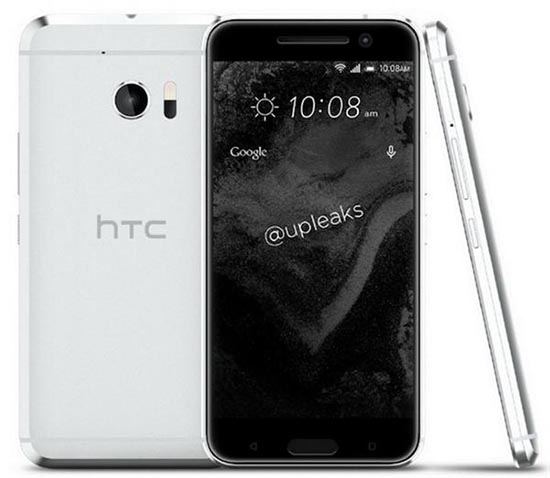 HTC 10白色版真机亮相：高颜值但没特色