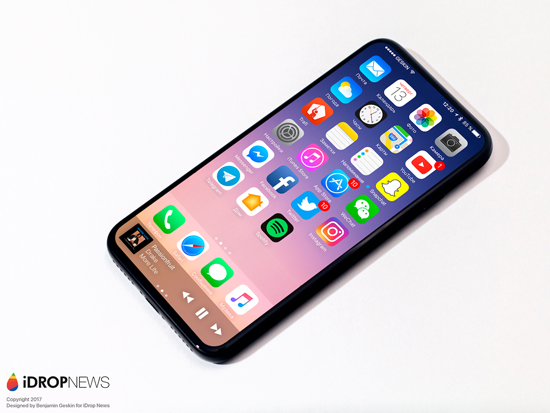 iPhone 8最新渲染图曝光：惊艳程度远超三星S8