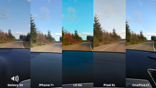 摄像头对比：苹果7 Plus三星S8谷歌Pixel一加3T谁最弱？