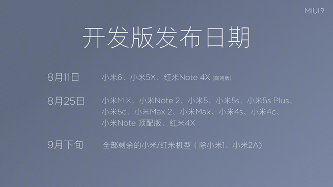 华为三星吊车尾？MIUI 9体验流畅度碾压友商