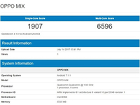 OPPO MIX现身Geekbench：全面屏，配置彪悍