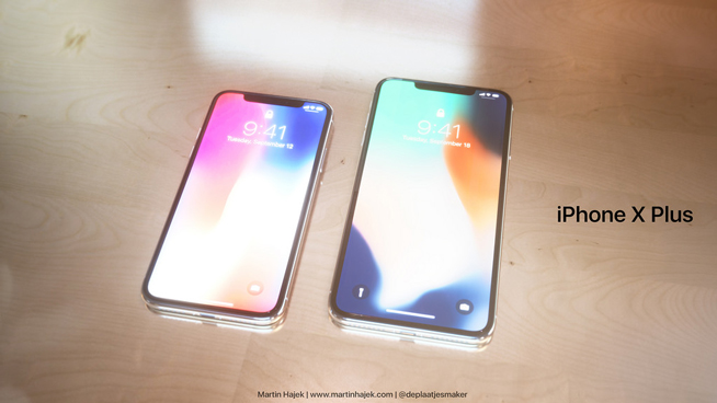 7寸iphone x plus概念机图赏:设计照搬?看了内心毫无波动