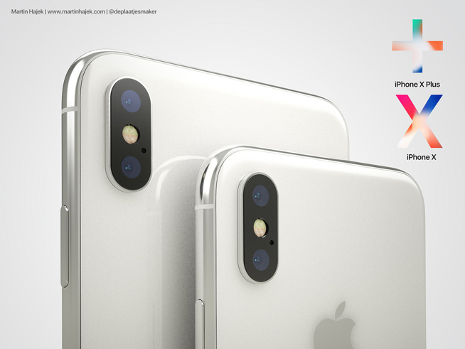 6.7寸iPhone X Plus概念机图赏：设计照搬？看了内心毫无波动