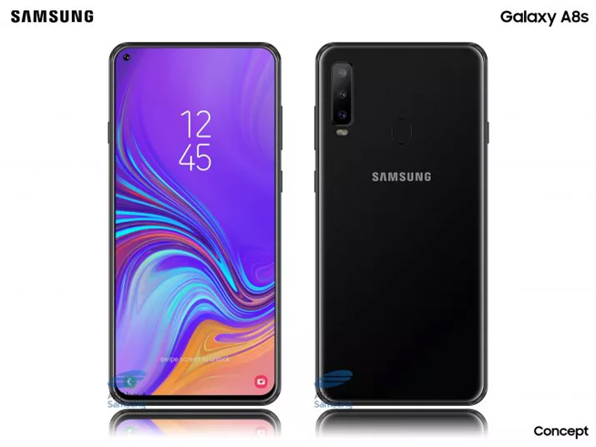 与华为撞期12月发布 三星开孔屏Galaxy A8s信息全曝光