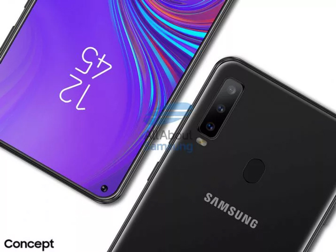 与华为撞期12月发布 三星开孔屏Galaxy A8s信息全曝光