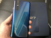 vivo X27持续曝光：后置三摄无凸起 鹿晗代言蓝粉双配色