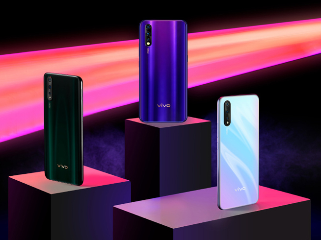 vivo Z5官方渲染图公布：4800万三摄大提升 三大绚丽配色