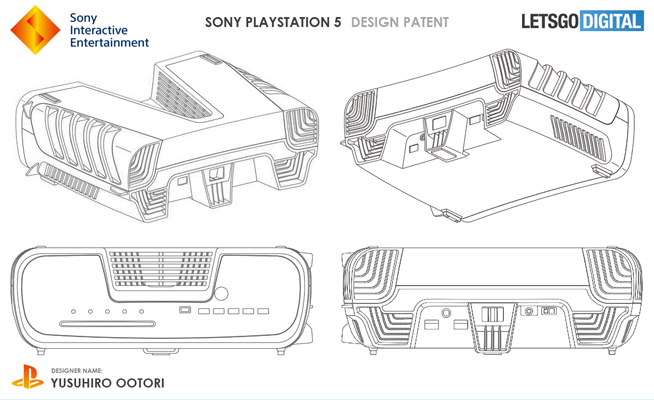 索尼PS5设计专利曝光：设计有些天马行空 索粉怎么看？