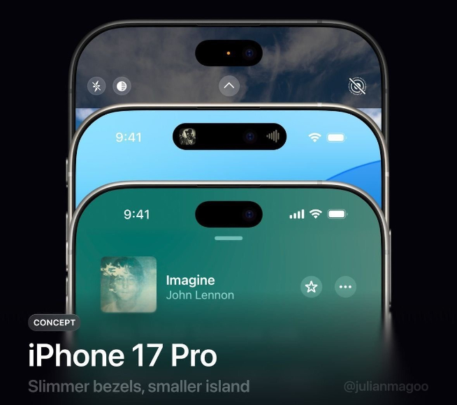 随Air变革？iPhone 17 Pro系列大改，灵动岛首发新技术！